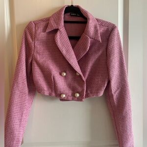 Cropped blazer